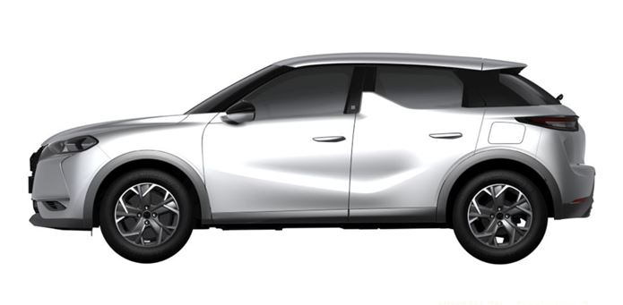 citroen ds3 crossback 2020 lateral