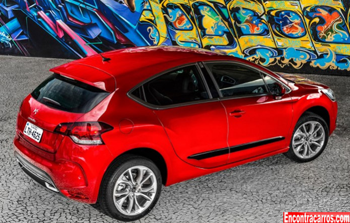 citroen ds4 vermelho