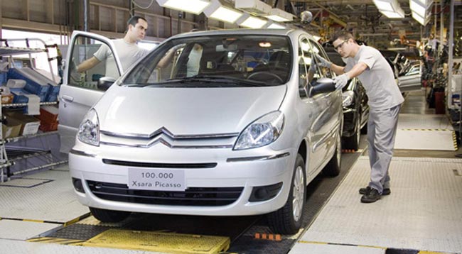 citroen xsara picasso 100 mil unidades produzidas