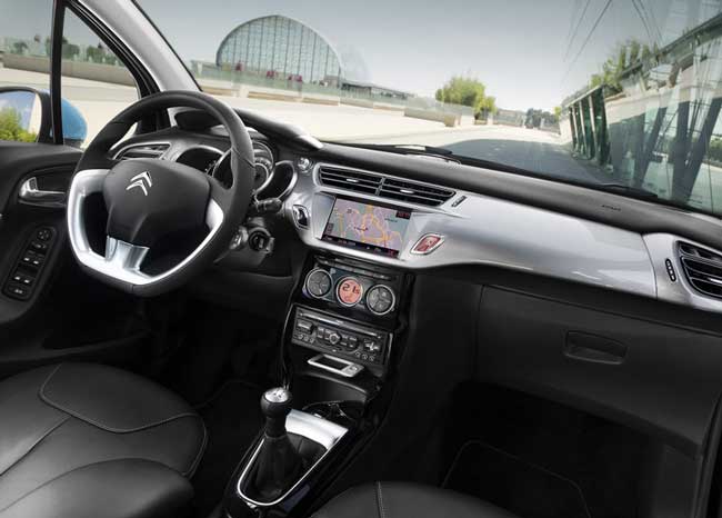 interior painel novo citroen c3