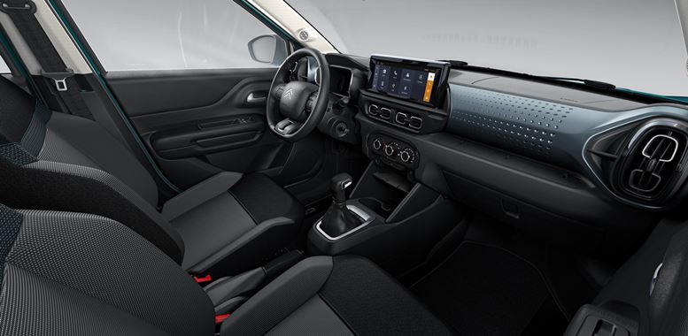 citroen c3 2023 interior