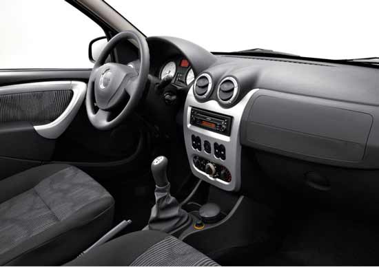 interior dacia sandero