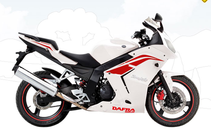 dafra roadwin 250r branca