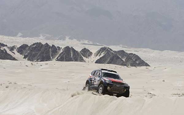 rally dakar 2010 Stephane Peterhansel BMW