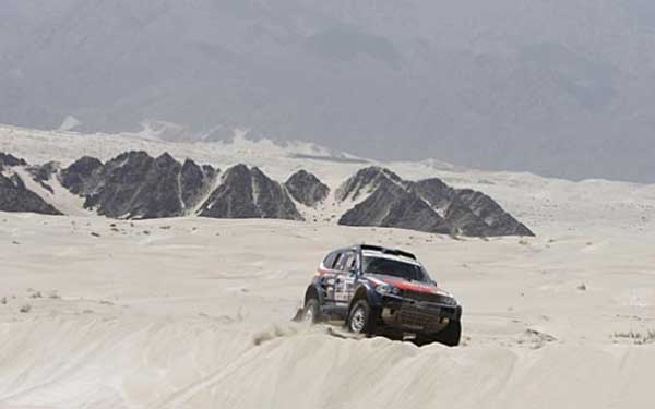 rally dakar 2010 Stephane Peterhansel BMW