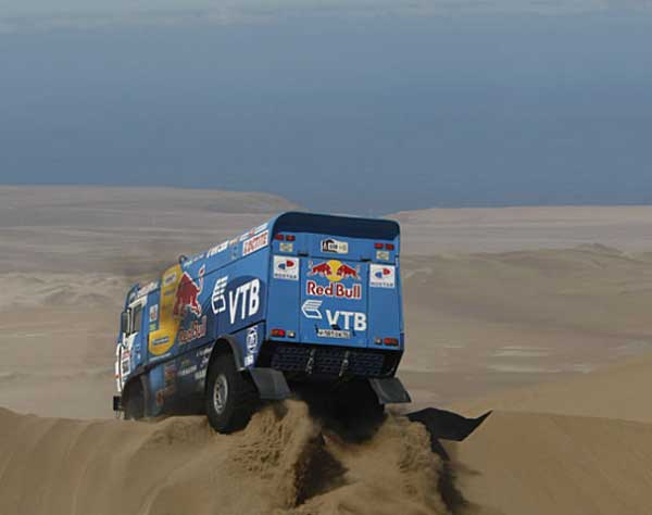 rally dakar 2010 caminhões