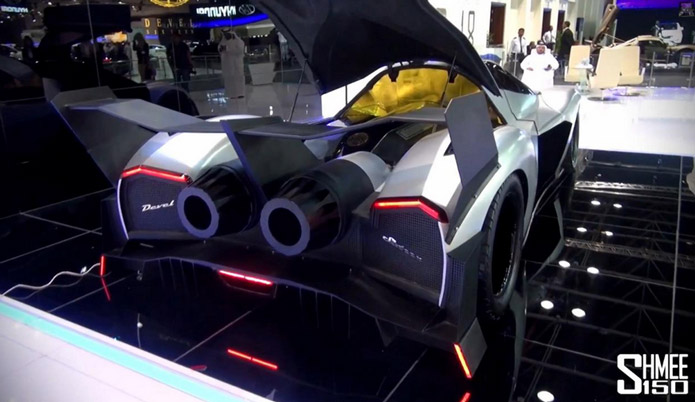 devel sixteen traseira rear view