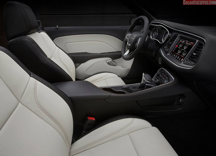 dodge challenger 2015 interior bancos