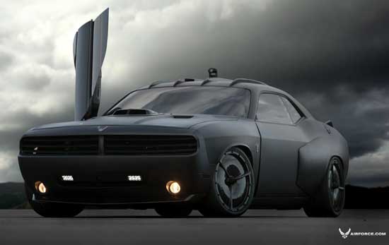 dodge challenger vapor by us air force