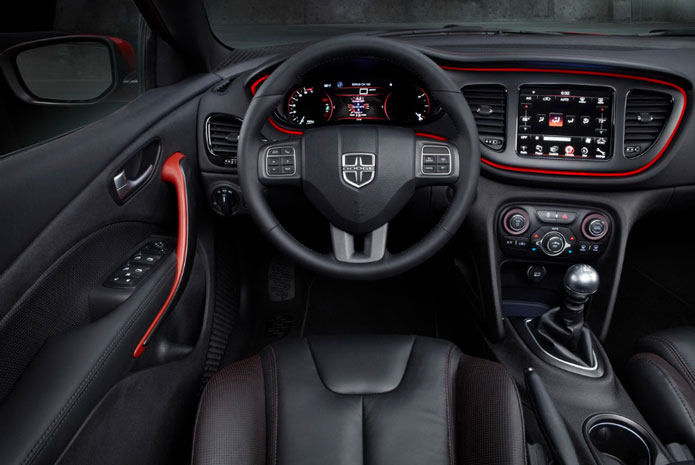 interior dodge dart 2013