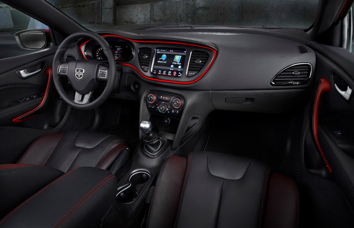 dodge dart 2013 interior