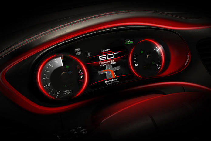 new dodge dart interior