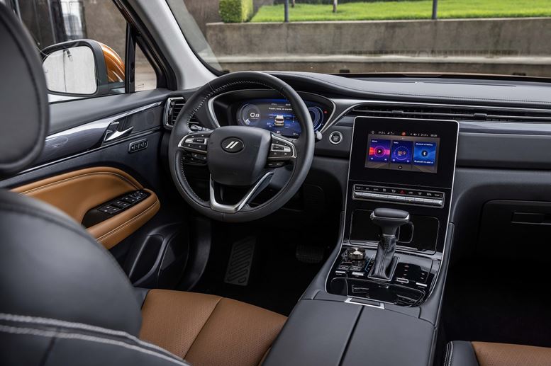 novo dodge journey 2022 interior painel