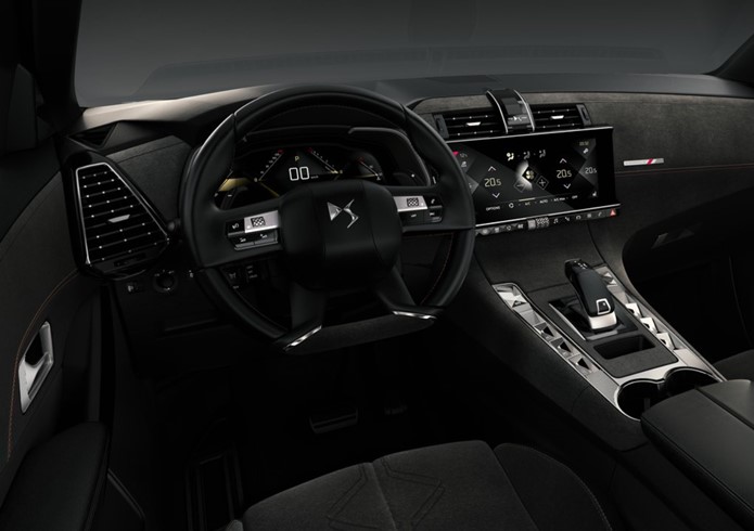 ds 7 crossback interior painel