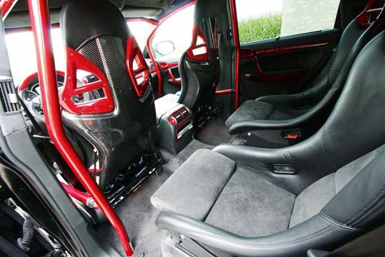 interior enco porsche cayenne tuning