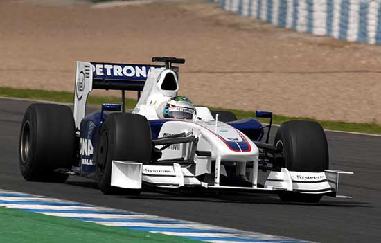 BMW F 09 de nick heid feld testa em Jerez