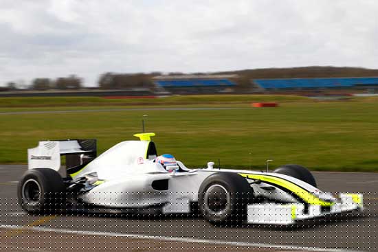 carro da equipe brawn gp