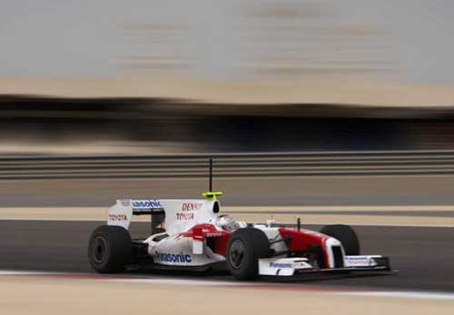 jarno trulli toyota f1 2009