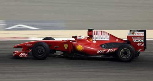 Kimi Raikkonen testes em Jerez 2009