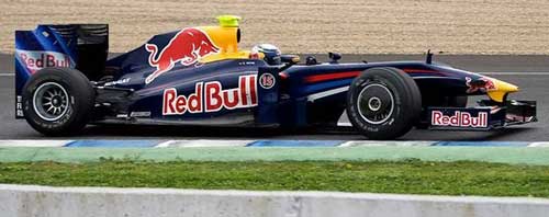 f1 2009 testes jerez - sebastian vettel