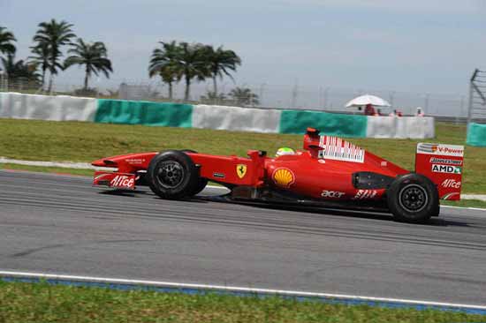 ferrari e massa eraram em sua estrategia