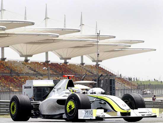 jenson button / gp china / f1 2009