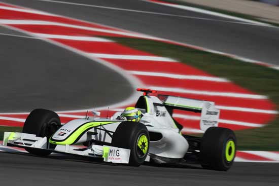 jenson button conquista pole no GP da Espanha
