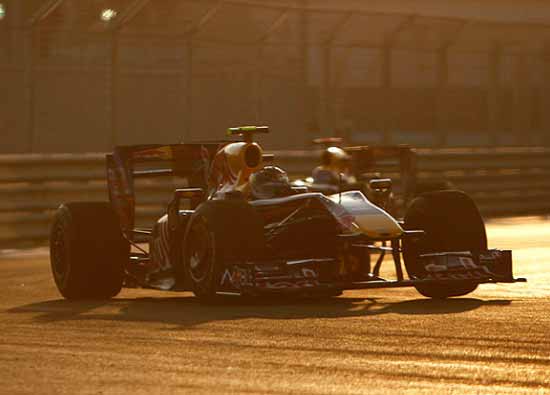 sebastian vettel abu dhabi 2009