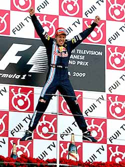 sebastian vettel f1 2009 suzuka