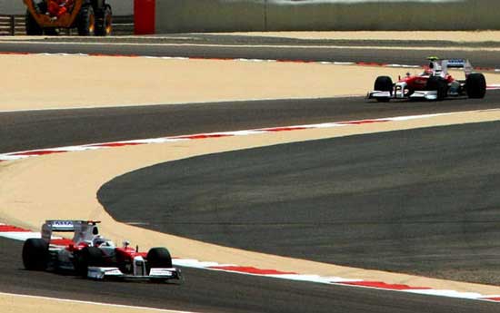 toyota f1 2009 - bahrain