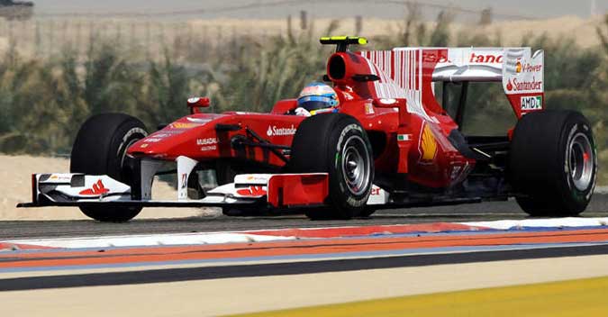 alonso f1 2010 bahrein