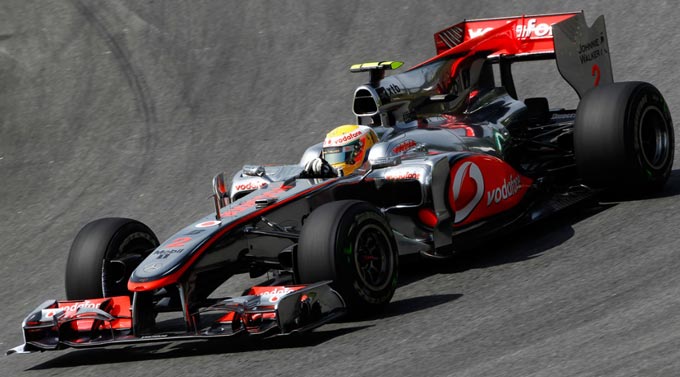 lewis hamilton f1 2010