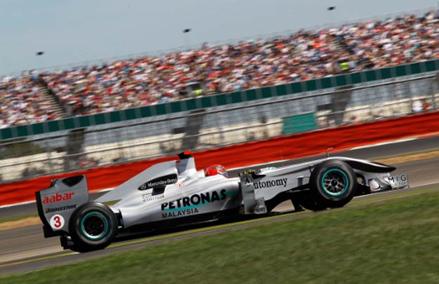 michael schumacher f1 2010