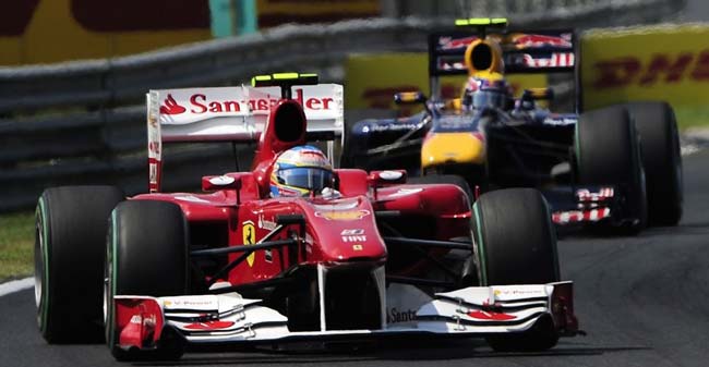 formula 1 2010 fernando alonso e sebastian vettel