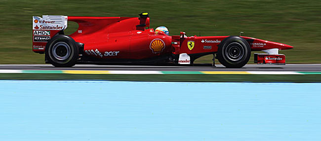 fernando alonso ferrari formula 1 2010 brasil sao paulo interlagos