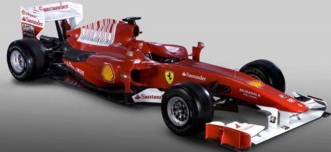 f1 2010 carro da ferrari