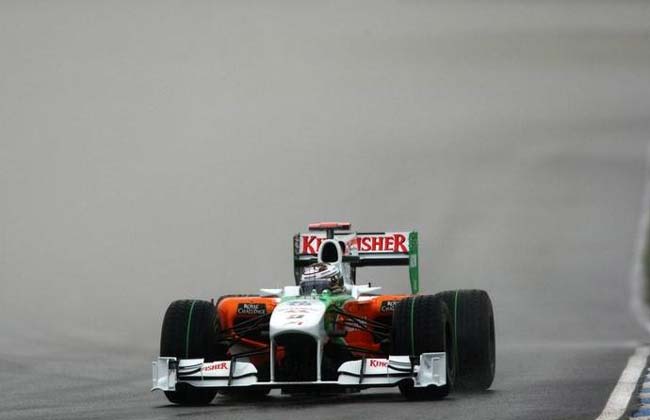 adrian Sutil force india Hockenheim alemanha f1 2010