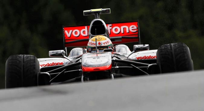 lewis hamilton f1 2010 belgica