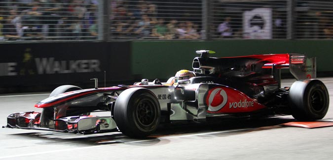 f1 2010 cingapura lewis hamilton