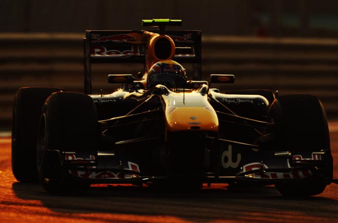 mark webber red bull f1 2010 abu dhabi