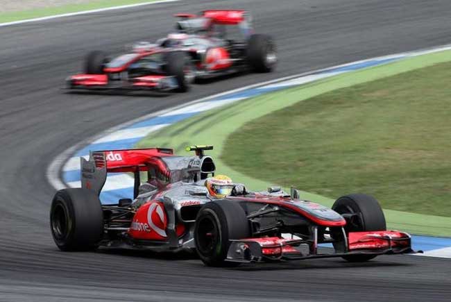 formula 1 2010 gp alemanha hamilton e button