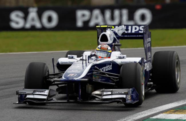 nico hulkenberg williams formula 1 2010 brasil sao paulo interlagos