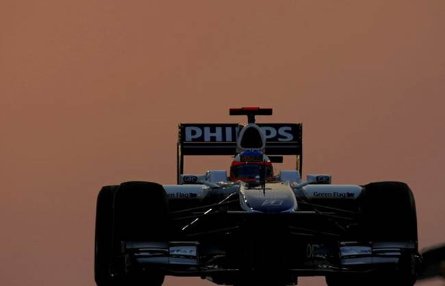 rubens barrichello williams 2010 abu dhabi