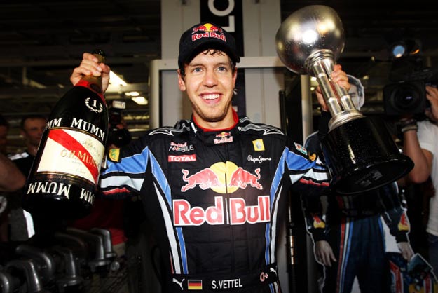 sebastian vettel campeão fórmula 1 2010