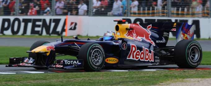 sebastian vettel melbourne 2010