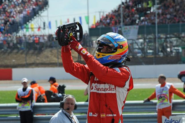 f1 2011 silverstone fernando alonso ferrari