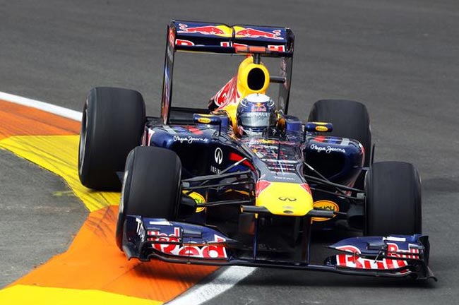 sebastian vettel f1 2011 valencia red bull