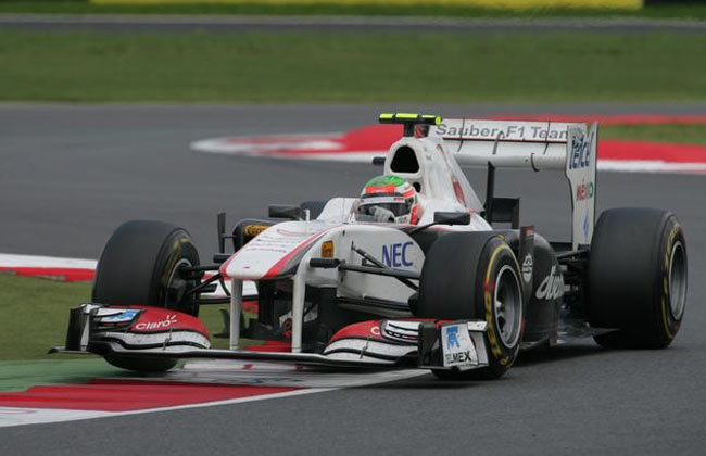 f1 2011 silverstone sergio perez sauber