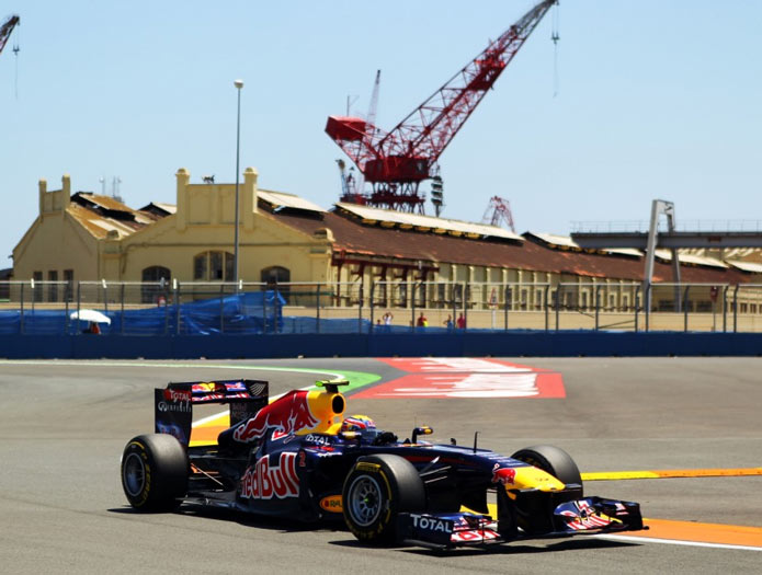 sebastian vettel f1 2011 gp valencia