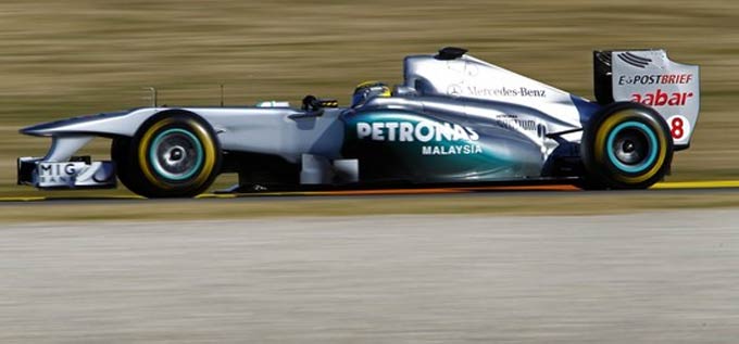 mercedes gp w02 f1 2011